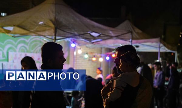 جشن خیابانی ولادت امام حسین (ع) در شهرستان ورامین