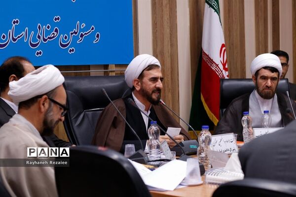 نشست خبری رئیس کل دادگستری استان قم