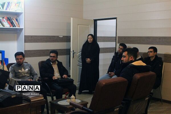بازدید دانشجو معلمان دانشگاه فرهنگیان آذربایجان شرقی از سازمان دانش آموزی استان