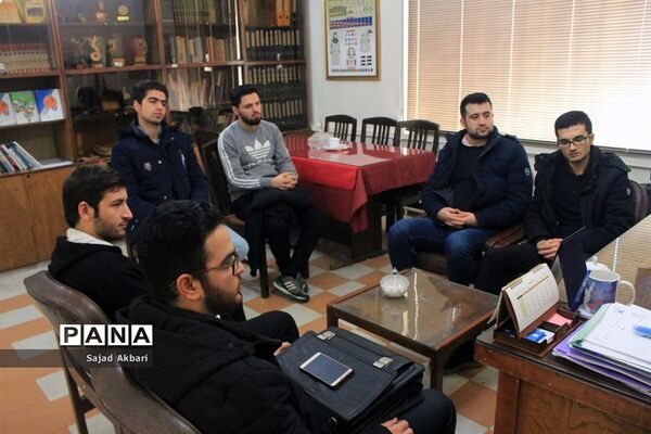بازدید دانشجو معلمان دانشگاه فرهنگیان آذربایجان شرقی از سازمان دانش آموزی استان
