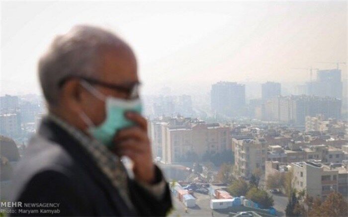 تداوم آلودگی هوای تهران طی امروز