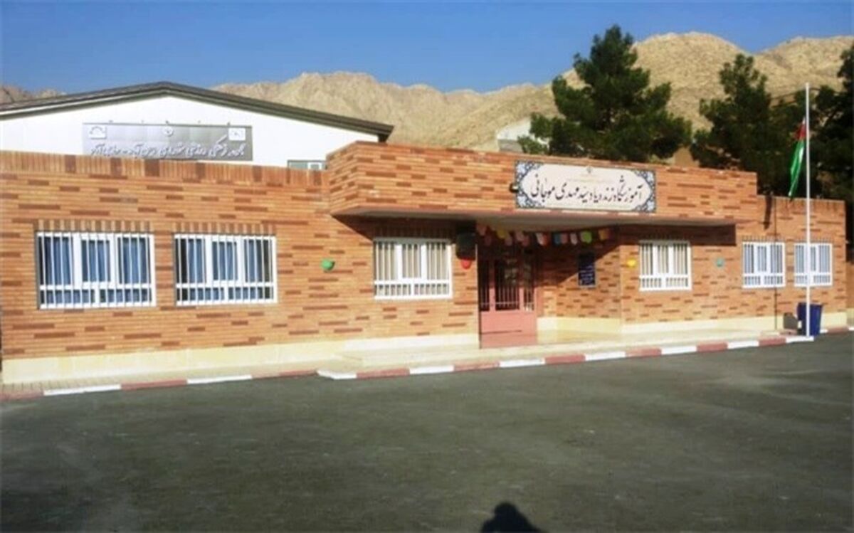 افتتاح یک باب مدرسه خیّرسازدر بخش روستایی  شهرری