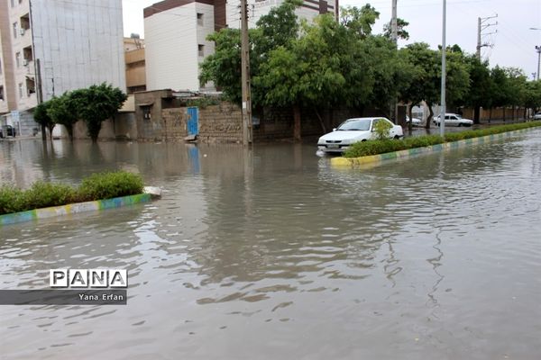 بارندگی امروز در بوشهر
