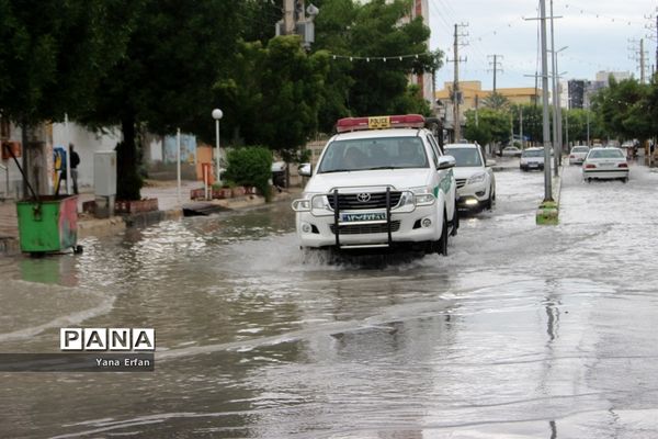 بارندگی امروز در بوشهر
