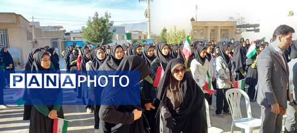 مراسم نکوداشت هفته پدافند غیرعامل در مدارس شهرستان هلیلان