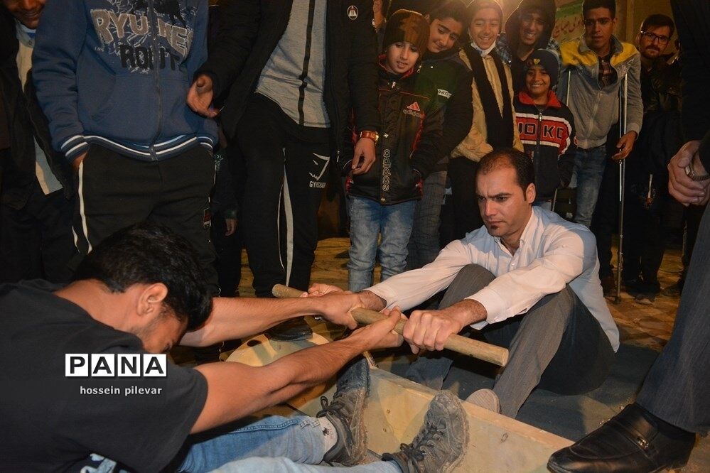مراسم جشن شب یلدا در کوشه سفلی شهرستان خوسف