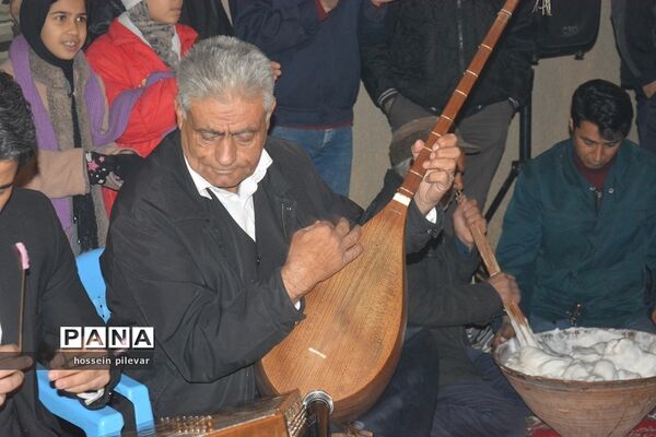 مراسم جشن شب یلدا در کوشه سفلی شهرستان خوسف