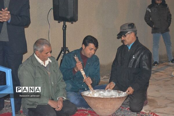 مراسم جشن شب یلدا در کوشه سفلی شهرستان خوسف