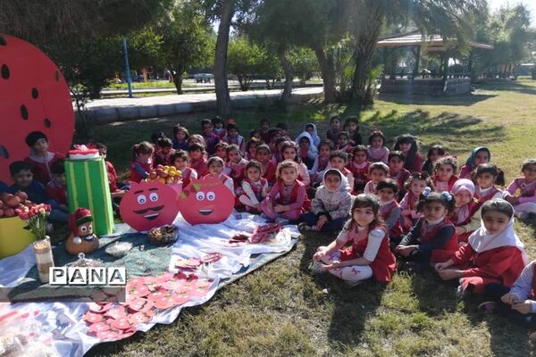 برگزاری جشن شب یلدا  پبش دبستانی  ساقی کوثرشهرستان شوش
