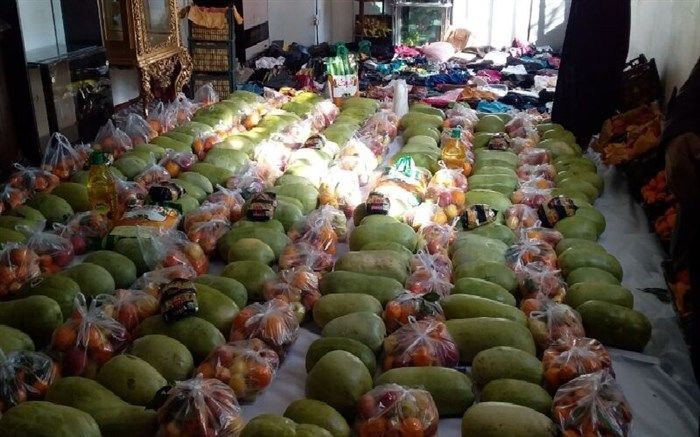 ۸۰۰ سبد کالا ویژه یلدا بین مددجویان میاندوآب توزیع شد