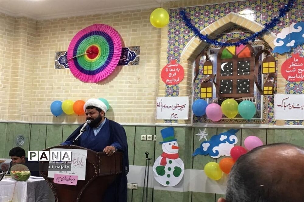 برگزاری آیین شب یلدا در دبیرستان پسرانه رازی بِیرَم