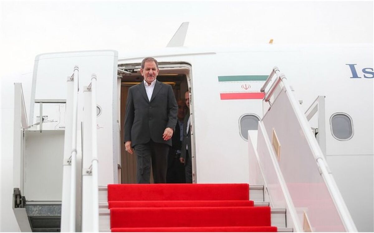 معاون اول رئیس جمهور وارد بوشهر شد