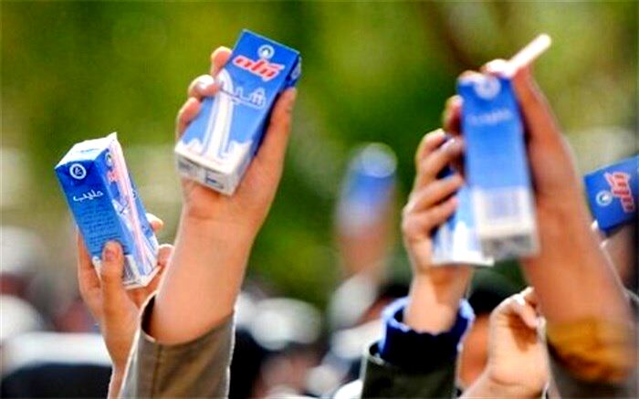 طرح شیر مدارس فقط در ۸ استان اجرا می‌شود