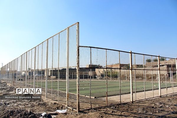 شهرستان کارون پس از باران