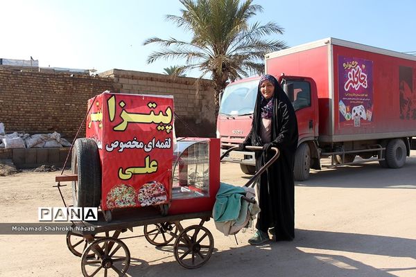 شهرستان کارون پس از باران