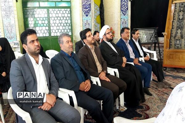 جشن عبادت دانش آموزان رستاق