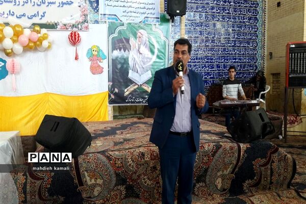 جشن عبادت دانش آموزان رستاق