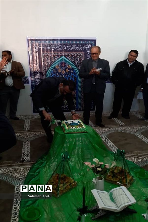 افتتاح نمازخانه آموزشگاه متوسطه طریق القدس ورضوان حمیدیه