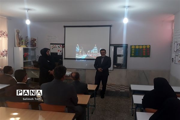 افتتاح نمازخانه آموزشگاه متوسطه طریق القدس ورضوان حمیدیه