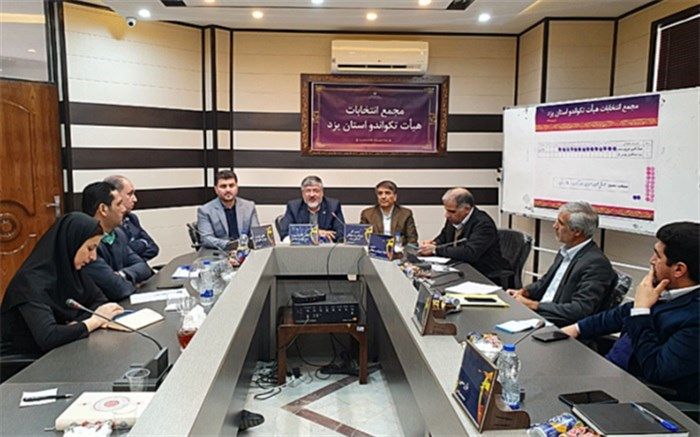 رئیس هیأت تکواندو استان یزد انتخاب شد