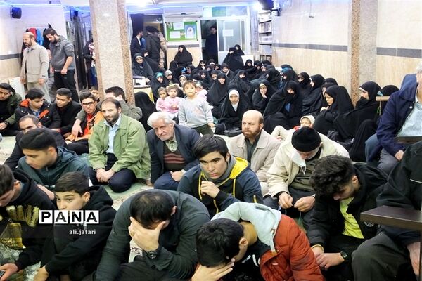 برگزاری محفل شب یلدا با شهدا در شهرری