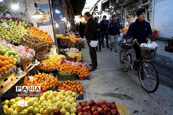 خرید شب یلدا دربازار شهرستانی