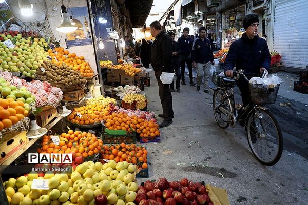 خرید شب یلدا دربازار شهرستانی