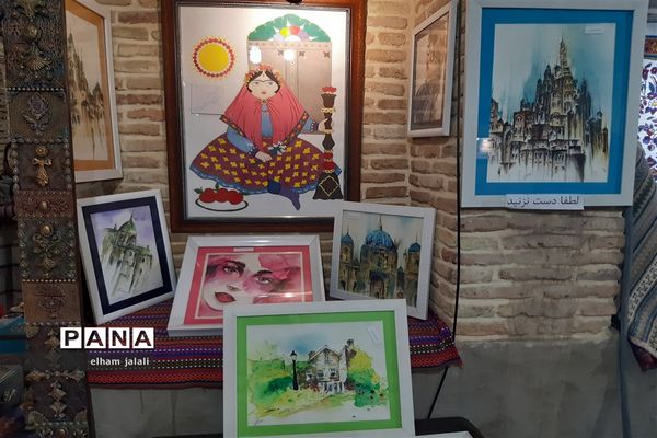 برپایی بازارچه صنایع دستی در سرای فاتح نی ریز