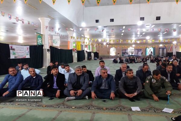 آیین گرامی داشت سالروز تشکیل نهضت سواد آموزی و هفته سواد آموزی در مسجدسلیمان