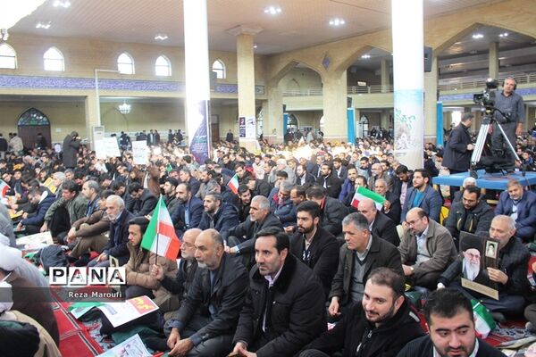 اجتماع بزرگ مردمی بزرگداشت حماسه 9 دی  در ارومیه