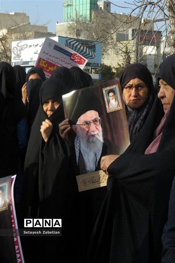راهپیمایی شکوهمند 9 دی در خراسان شمالی