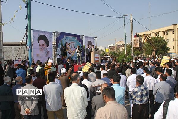 تجمع فرهنگیان استان به‌مناسبت یوم الله  ۹ دی