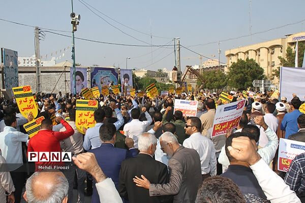 تجمع فرهنگیان استان به‌مناسبت یوم الله  ۹ دی