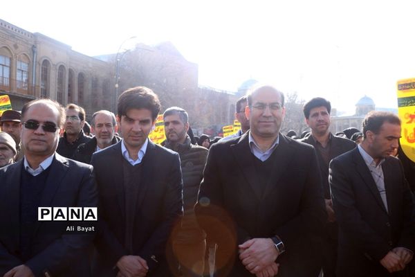 مراسم گرامیداشت حماسه ٩ دی در همدان