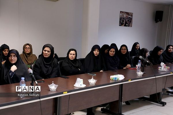 مراسم تکریم و تودیع قائم‌ مقام سازمان دانش‌آموزی