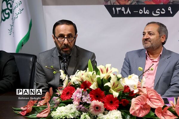 مراسم تکریم و تودیع قائم‌ مقام سازمان دانش‌آموزی