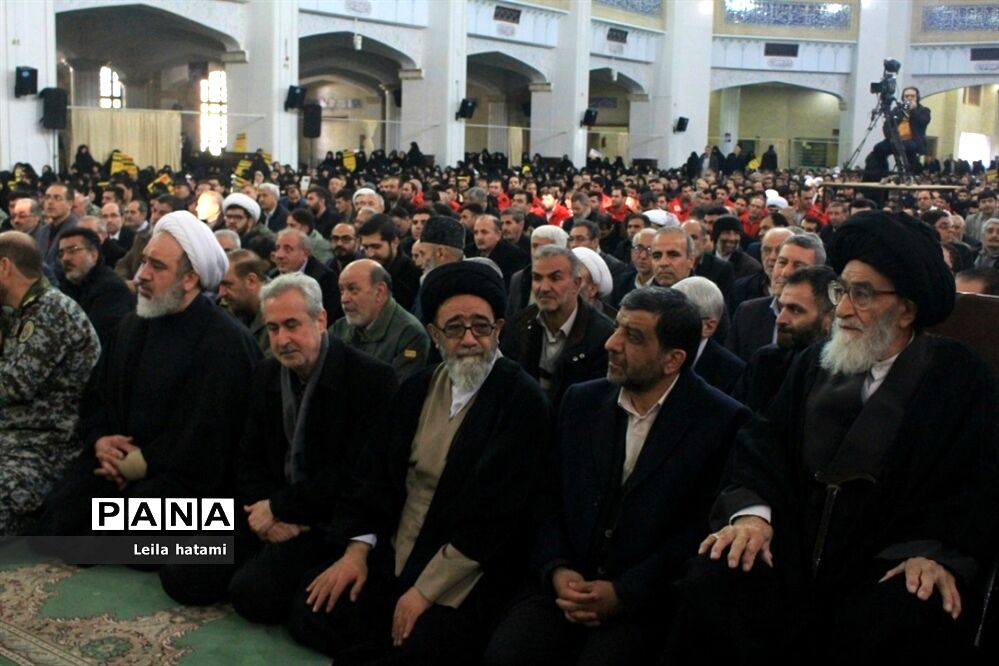 تجمع بزرگ مردم تبریز به مناسبت گرامیداشت حماسه ۹ دی
