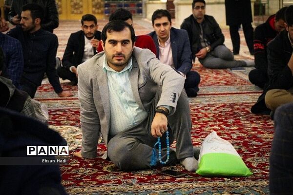 جشن ازدواج دانشجوئی بانام (همسفر تا بهشت) درحرم مطهر رضوی