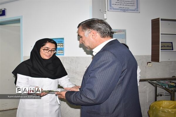 تجلیل از پرستاران دربهاباد