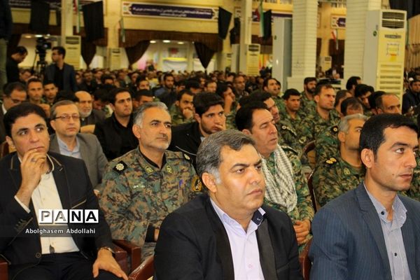 بزرگداشت شهادت سردار سپهبد حاج قاسم سلیمانی و اجلاسیه شهدای رسانه جنوب کشوردر بوشهر
