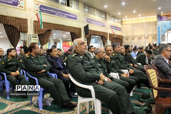 بزرگداشت شهادت سردار سپهبد حاج قاسم سلیمانی و اجلاسیه شهدای رسانه جنوب کشوردر بوشهر