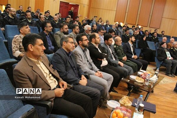 آیین تکریم و معارفه فرمانده انتظامی شهرستان محلات