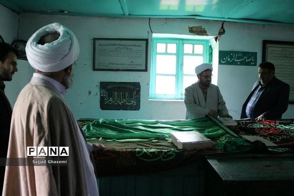 آیین کلنگ زنی احداث بنای جدید امام زاده چهارکوه شهرستان کردکوی