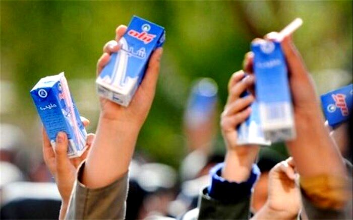 آغاز توزیع "شیر مدرسه" در مناطق محروم
