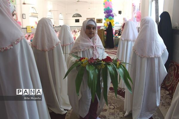 جشن تکلیف دانش‌آموزان دختر شهرستان گلوگاه