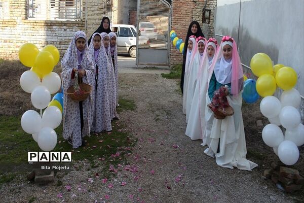 جشن تکلیف دانش‌آموزان دختر شهرستان گلوگاه