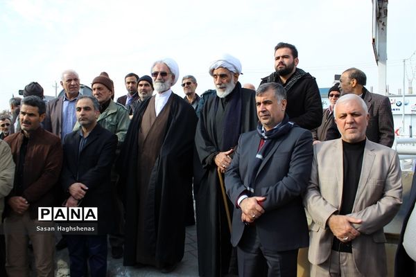 راهپیمایی مردم اسلامشهردرمحکومیت جنایت آمریکا و شهادت سردار سلیمانی