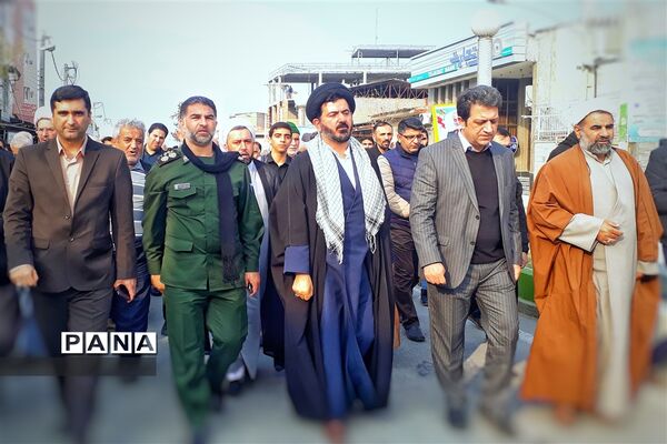 تظاهرات  پرشور مردم گلستان در پی خبر شهادت سردار قاسم سلیمانی