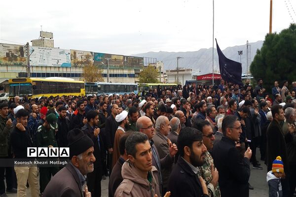 راهپیمایی ضد آمریکایی - صهیونیستی مردم شهرستان کازرون