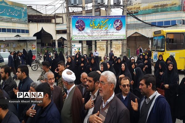 راهپیمایی ضد آمریکایی - صهیونیستی مردم شهرستان کازرون